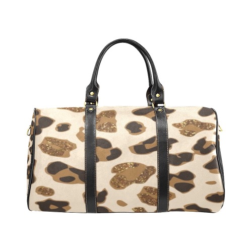 Leopard Print Bag New Waterproof Travel Bag/Small (Model 1639)