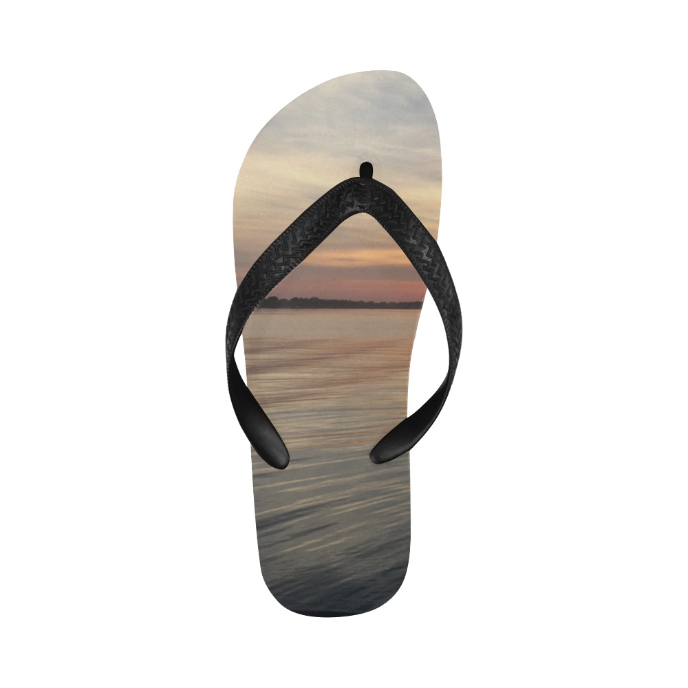 Early Sunset Collection Flip Flops for Men/Women (Model 040)