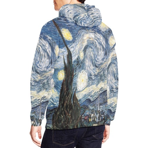 ARTIST All Over Print Hoodie for Men (USA Size) (Model H13)
