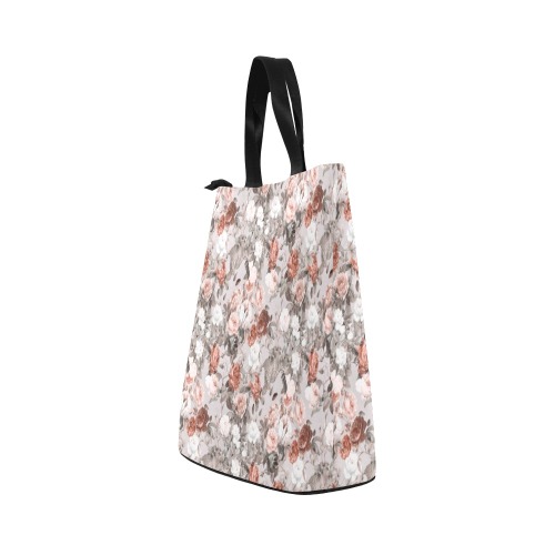 Blossom Nylon Lunch Tote Bag (Model 1670)