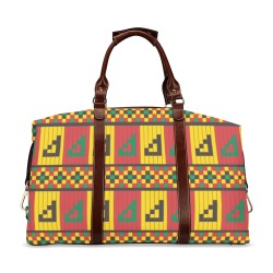 Kasab Aceh-Indonesia Design Weekender Travel Bag - Luxurious Ethnic Classic Travel Bag (Model 1643) Remake