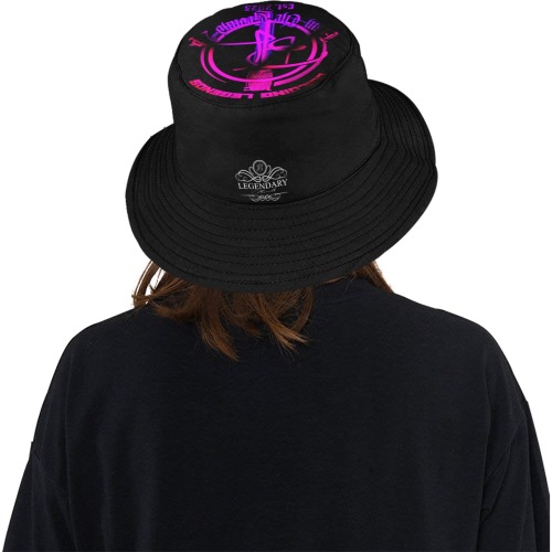 Worstdaddyever Bucket Black Unisex Summer Bucket Hat