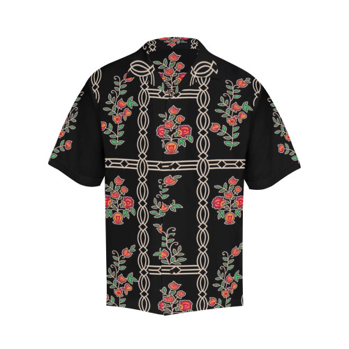 Elegant flowers Hawaiian Shirt (Model T58)