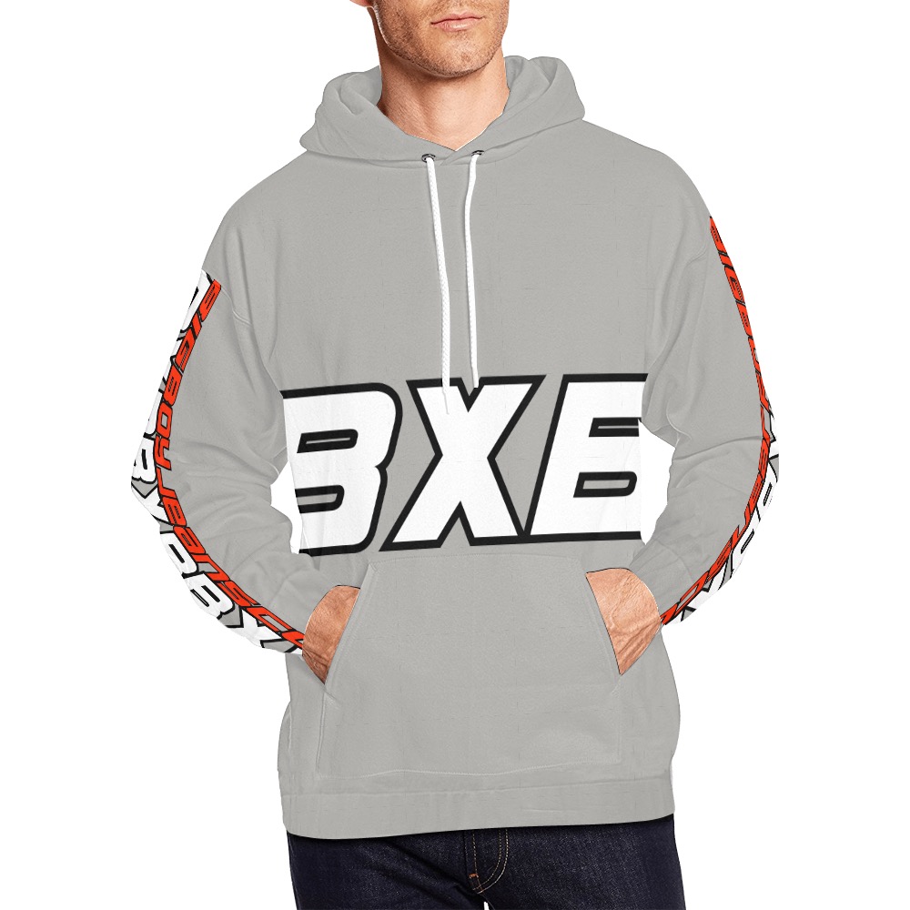 BXB SILVER FOX HOODIE All Over Print Hoodie for Men (USA Size) (Model H13)