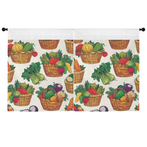 Curtains Fruit and vegetables 6