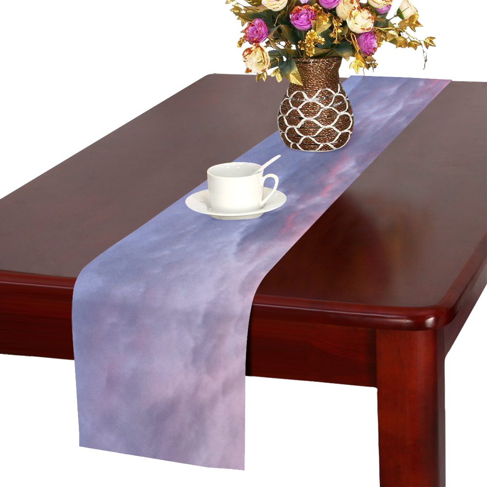 Morning Purple Sunrise Collection Table Runner 16x72 inch