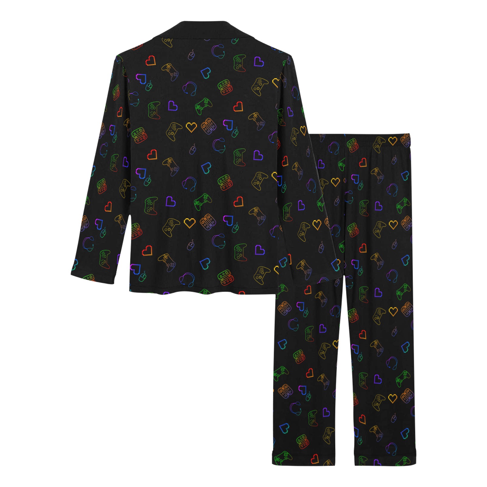 Gaming Jammies - Womens Women's Long Pajama Set
