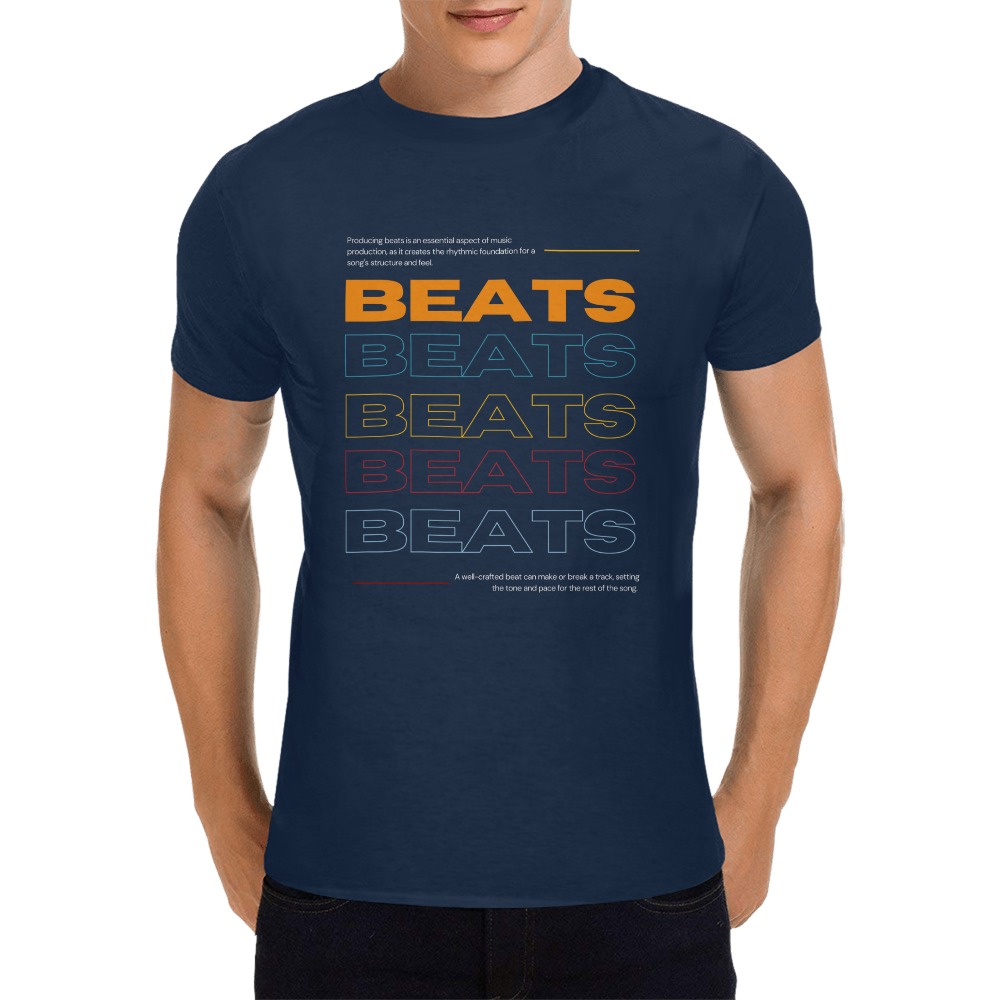 BEAT WA Men's T-Shirt in USA Size (Front Printing Only)