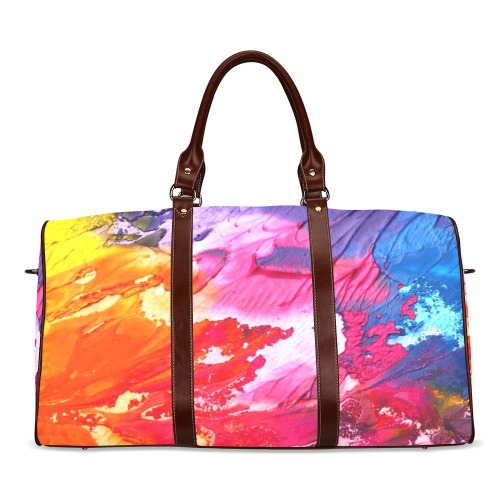 Colorful Abstract Weekender Bag Waterproof Travel Bag/Large (Model 1639)