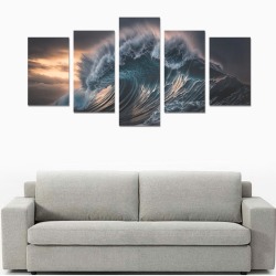 Wave 4 Canvas Print Sets C (No Frame)