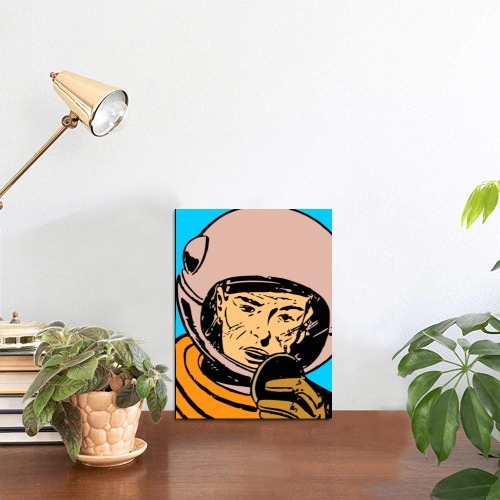 astronaut Photo Panel for Tabletop Display 6"x8"