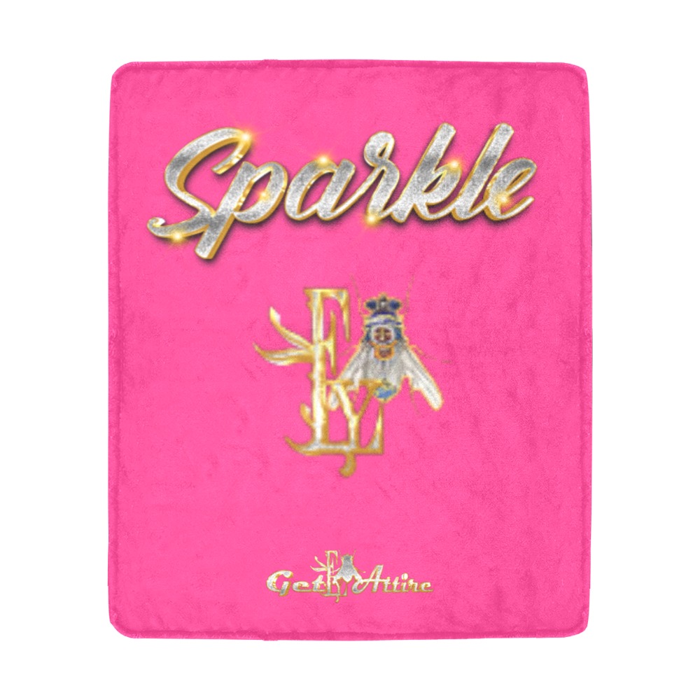 SPARKLE Collectable Fly Ultra-Soft Micro Fleece Blanket 50"x60"
