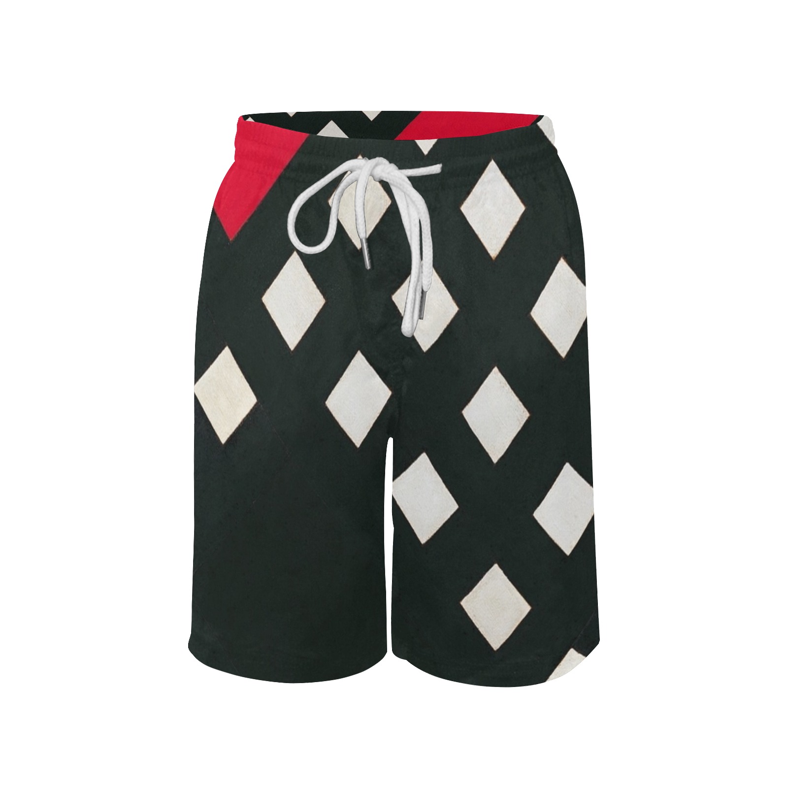 Counter-composition XV by Theo van Doesburg- Boys' Casual Beach Shorts (Model L52)
