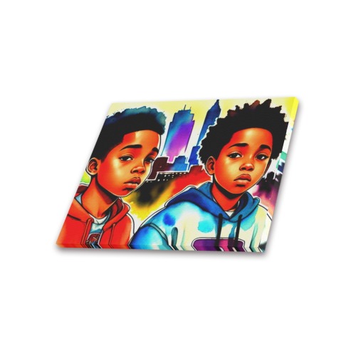 KIDS IN AMERICA 2 Upgraded Canvas Print 20"x16"