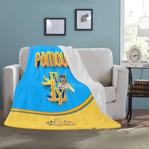 Famous Collectable Fly Ultra-Soft Micro Fleece Blanket 50"x60"