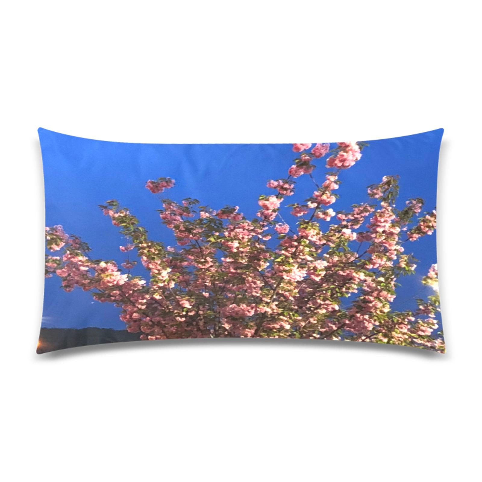 cherrytree Rectangle Pillow Case 20"x36"(Twin Sides)