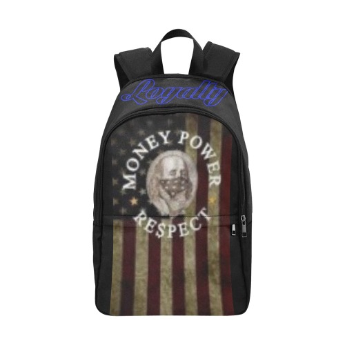 Money Power Respect Ben Franklin Flag Backpack Fabric Backpack for Adult (Model 1659)