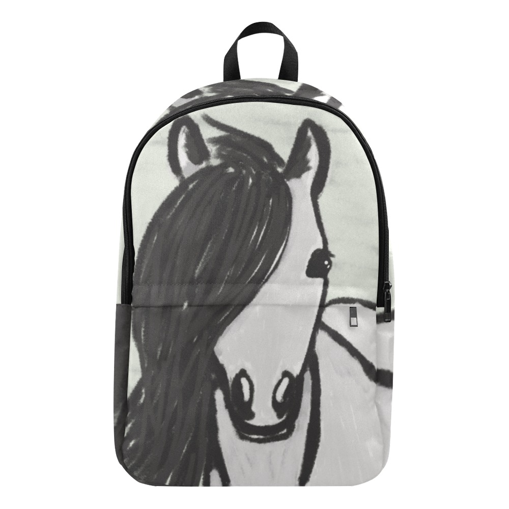 Horse head Fabric Backpack for Adult (Model 1659)