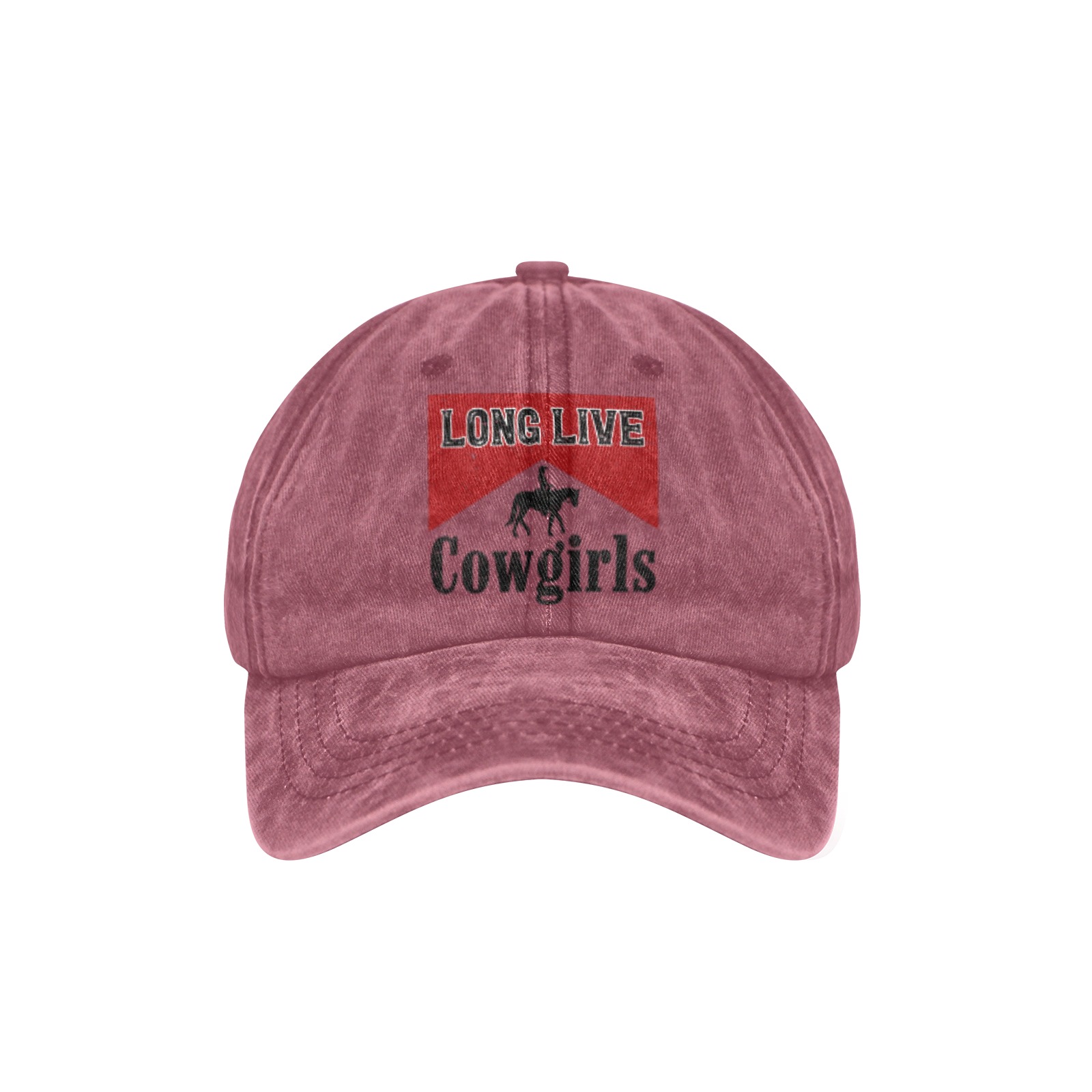Long Live Cowgirls (R) Denim Cap