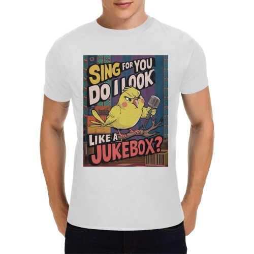 Sing For You Do I Look Like A Jukebox Men's T-Shirt in USA Size (Front Printing Only)