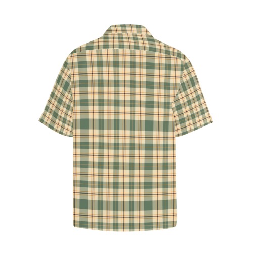 checks (37) Hawaiian Shirt with Chest Pocket (Model T58)