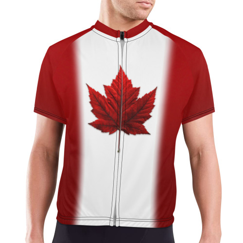 Canada Flag Bike Shirts