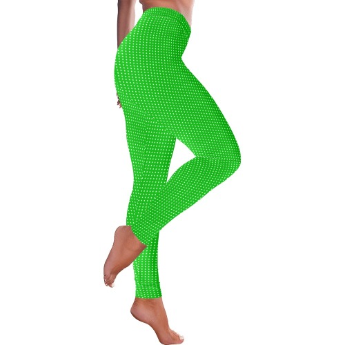 imgonline-com-ua-tile-zcMGsqnKbbOmm Women's Low Rise Leggings (Invisible Stitch) (Model L05)