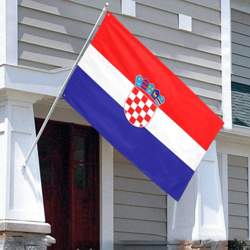 Croatia Flag Current Garden Flag 70"x47"