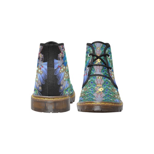 fee Women's Canvas Chukka Boots (Model 2402-1)