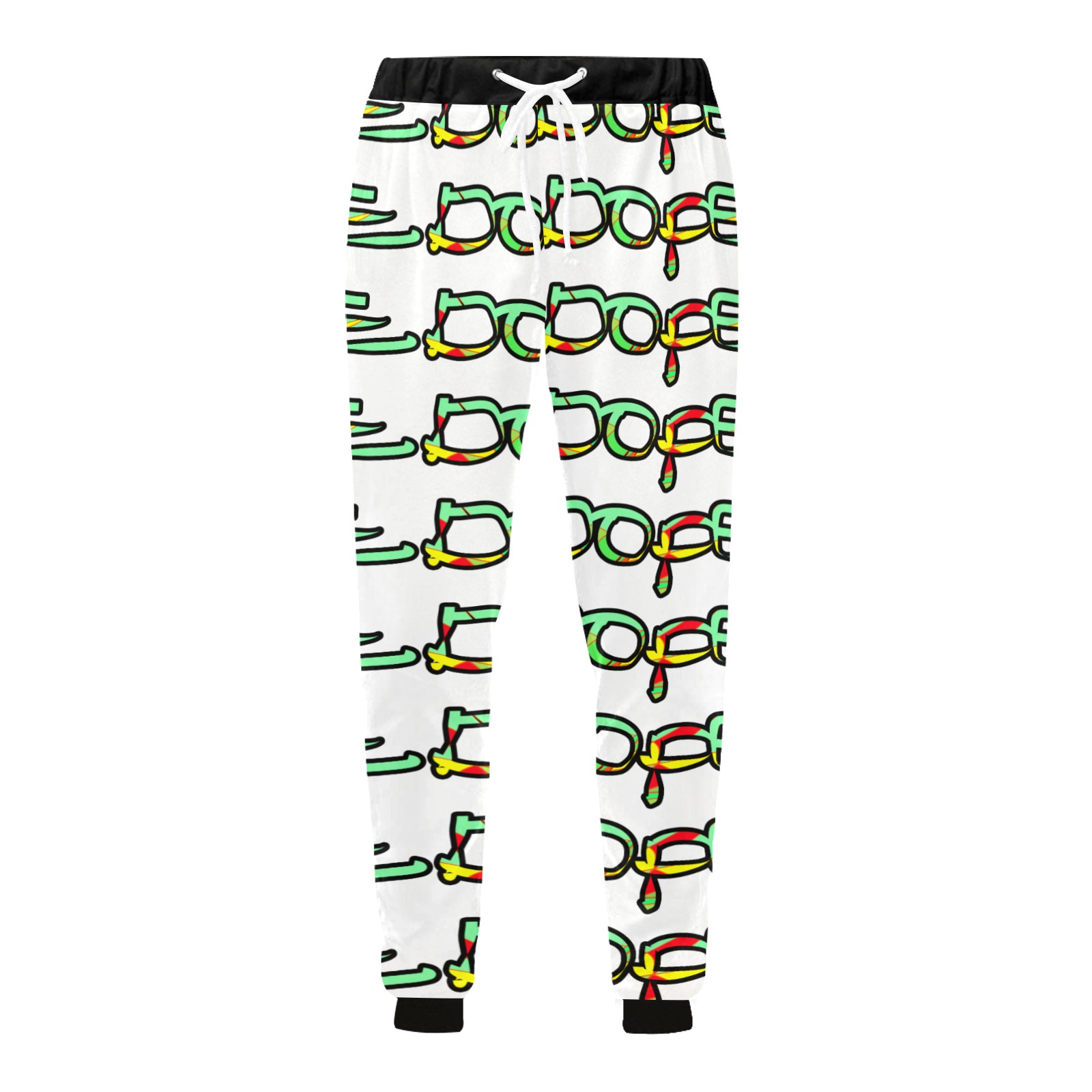 psy DOPE logo Men's All Over Print Sweatpants (Model L11)