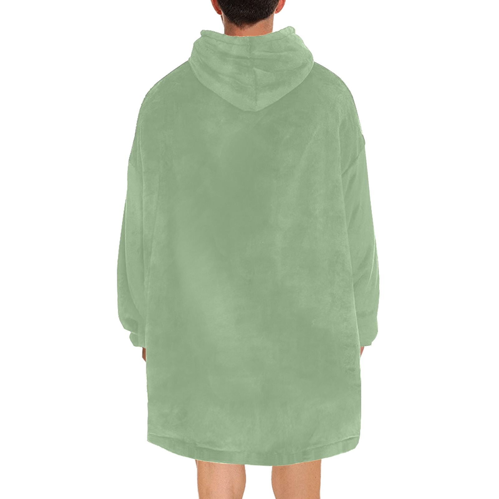 Fair Green Blanket Hoodie for Men
