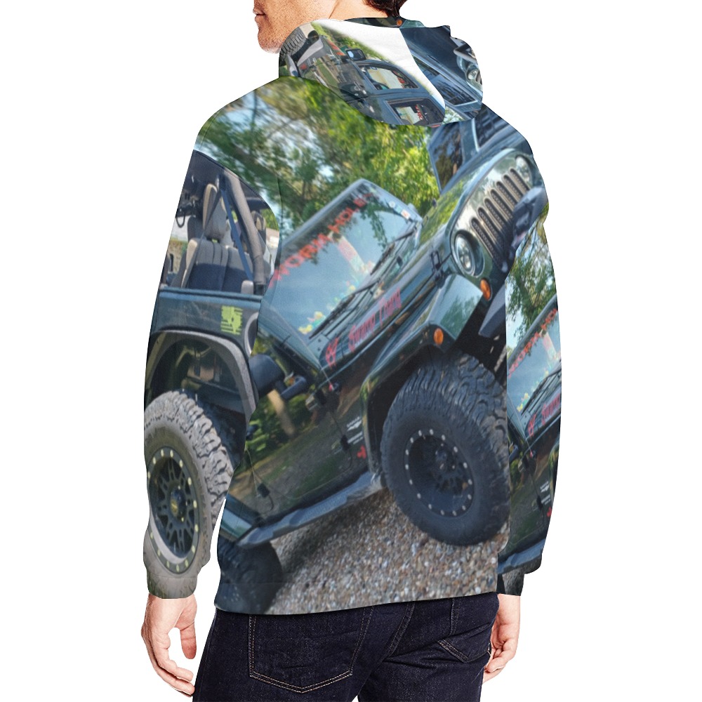 swampthang-alloverhoodie All Over Print Hoodie for Men (USA Size) (Model H13)
