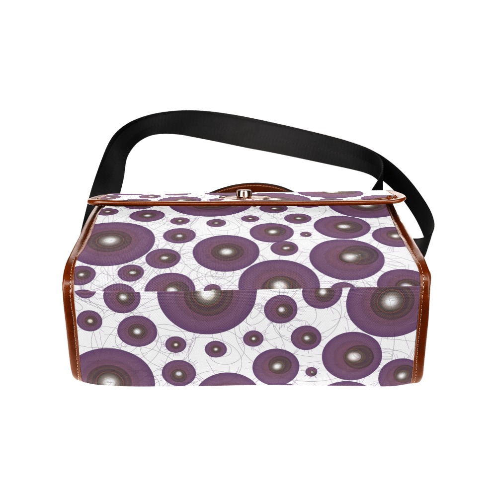 CogII2PU Waterproof Canvas Bag/All Over Print (Model 1641)