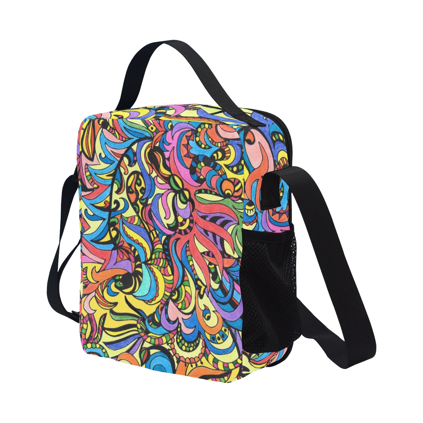 Mariana Trench All Over Print Crossbody Lunch Bag for Kids (Model 1722)