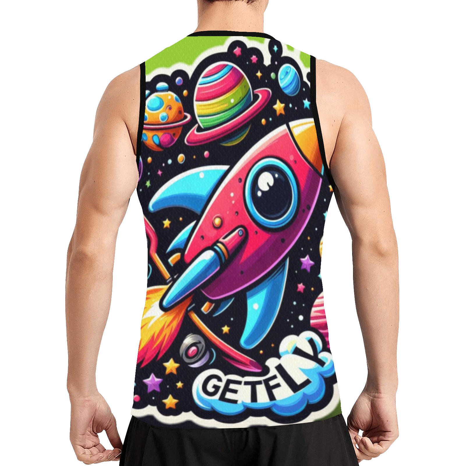 GetFly Collectable Fly All Over Print Basketball Jersey