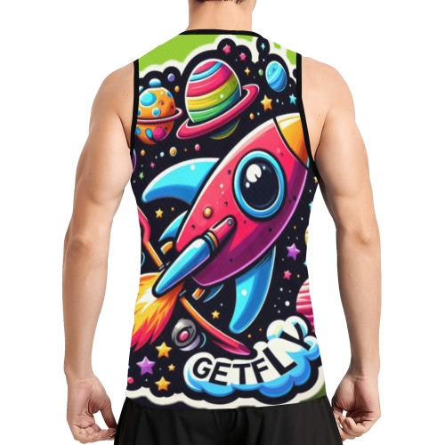 GetFly Collectable Fly All Over Print Basketball Jersey