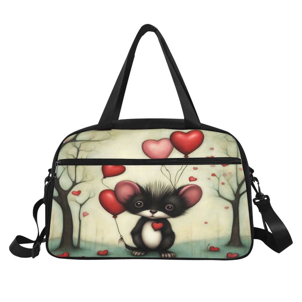 Skunk Love 2 Fitness Handbag (Model 1671)