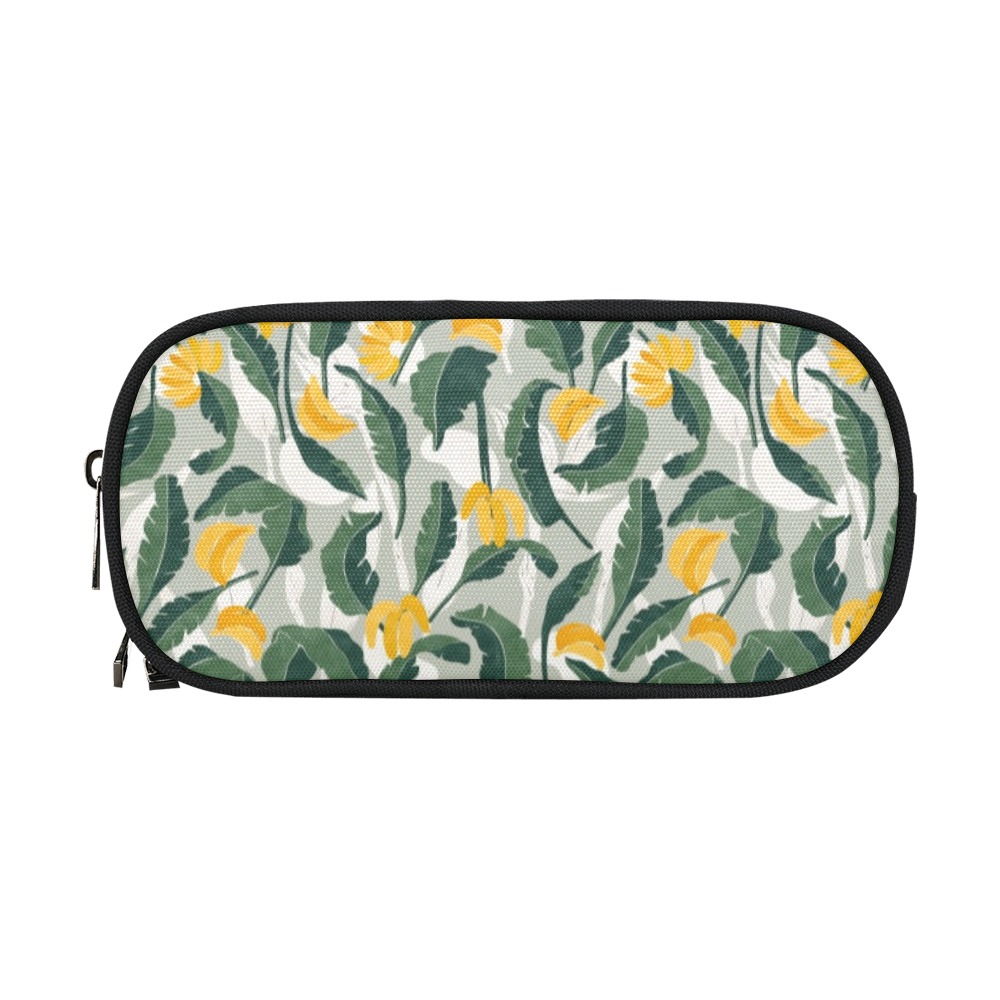 Bananas and banana leaf-964 Pencil Pouch/Large (Model 1680)