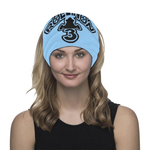 RollinOn3 Sky Blue Neck Gaiter Multifunctional Headwear