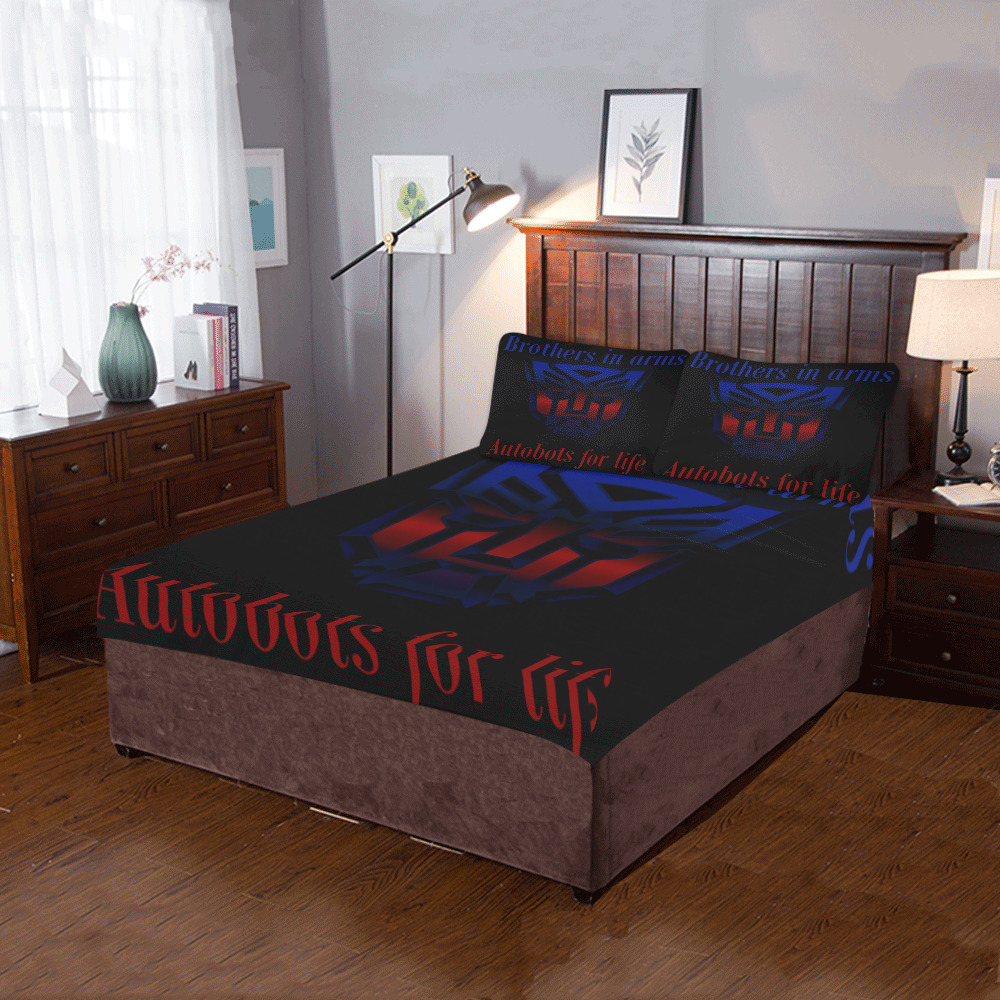 Brothers in arms 3-Piece Bedding Set