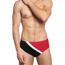 Flag_of_Trinidad_and_Tobago.svg Men's Swimming Briefs (Model L59)