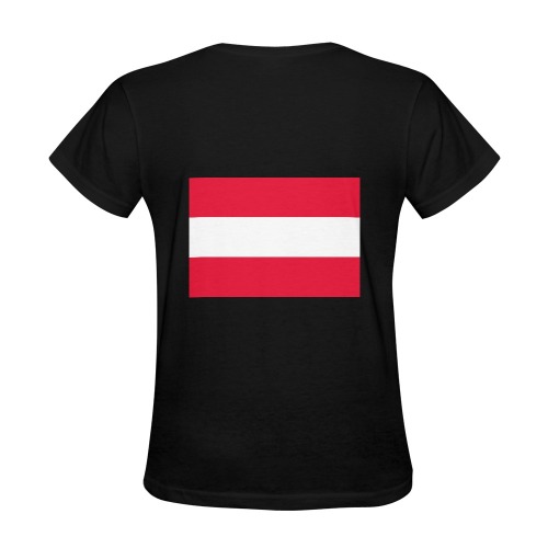 Austria Women's T-Shirt in USA Size (Two Sides Printing)