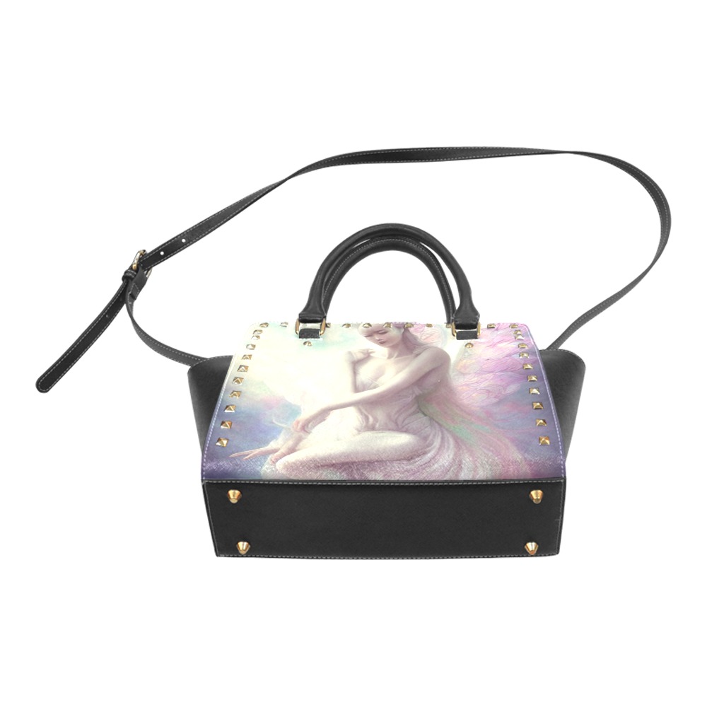 starryai-0-919428971-1-0-photo Rivet Shoulder Handbag (Model 1645)