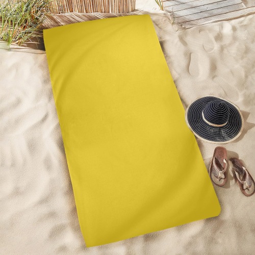 yellow Beach Towel 31"x71"(NEW)