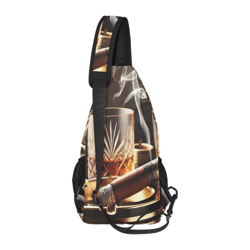 TJ All Over Print Chest Bag (Model 1719)