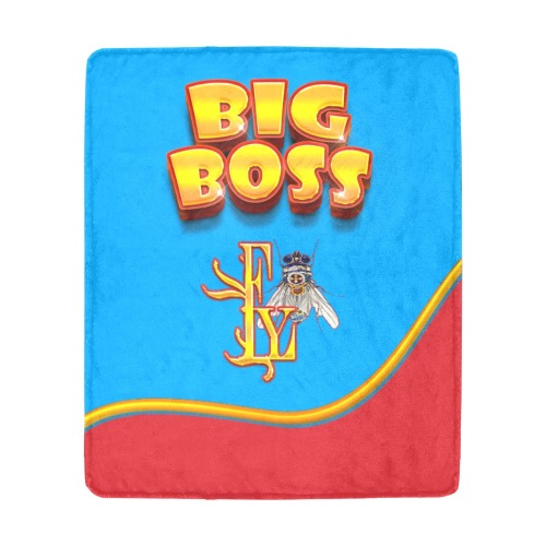 BIG BOSS Fly Collectable Fly Ultra-Soft Micro Fleece Blanket 50"x60"
