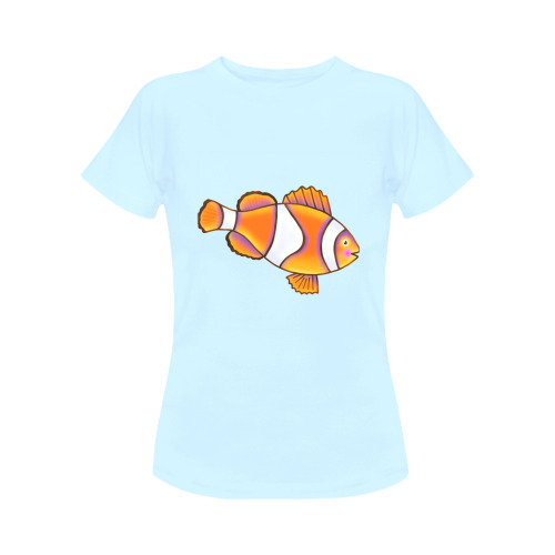 Clown Fish Women's Classic T-Shirt (Model T17）