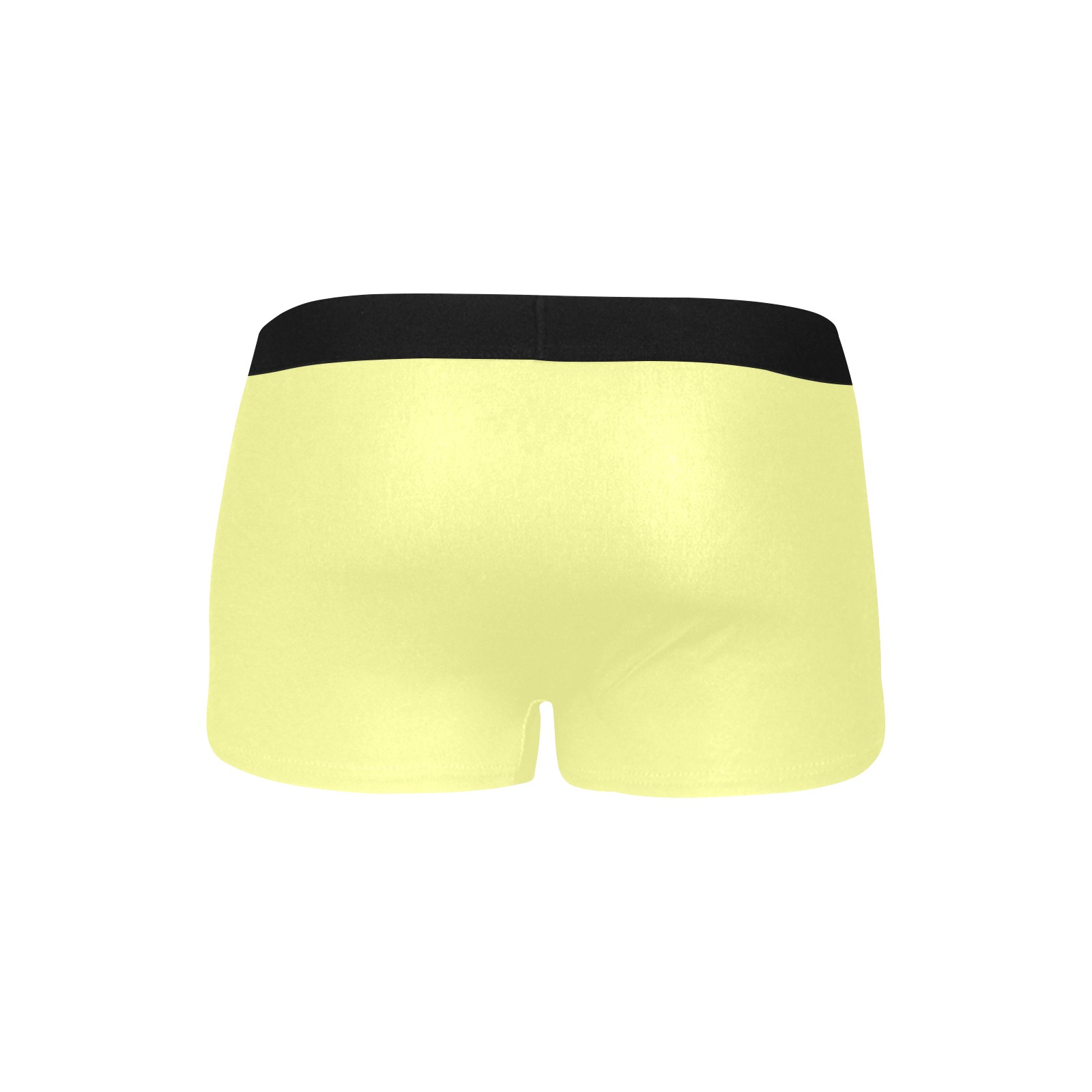 color canary yellow Men's Boxer Briefs with Fly (Model L49)