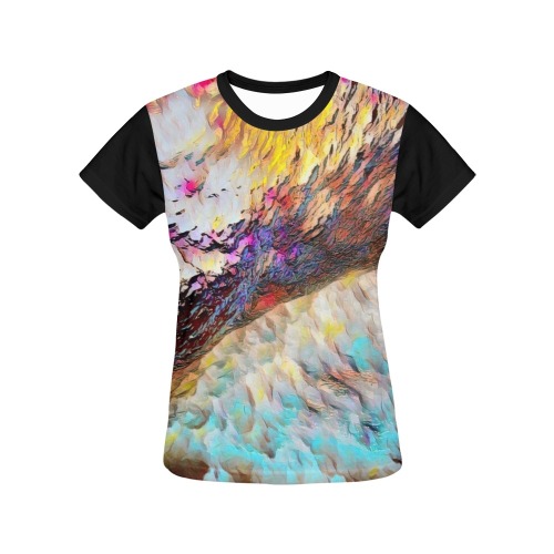 625822 All Over Print T-Shirt for Women (USA Size) (Model T40)