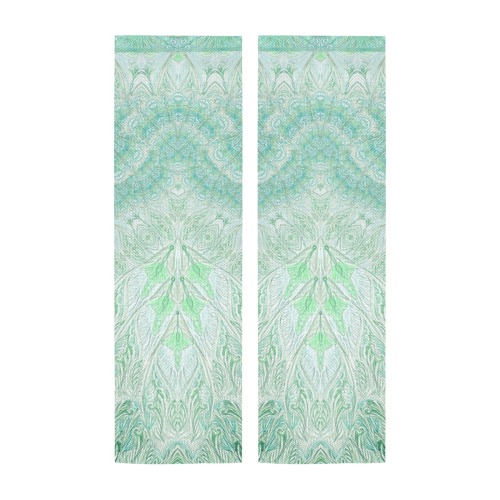 blue spirit2 Door Curtain Tapestry